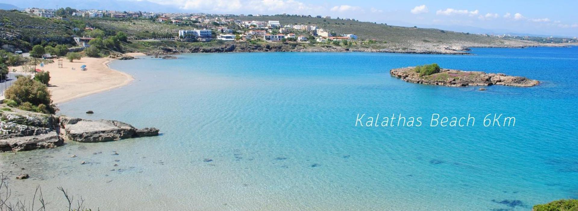 Souda Bay View With Private Pool Near Chania City Екстериор снимка
